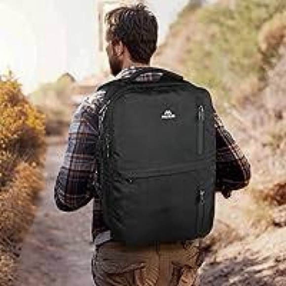 Matien Other - Matien Black Backpack Carry On Travel Bag 17 inch New